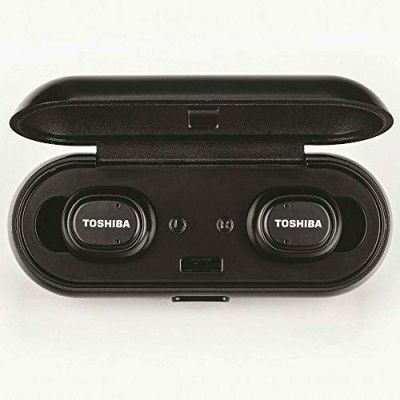 Toshiba RZE-BT800E Truly Wireless Bluetooth in Ear Earbuds with Mic (Black)