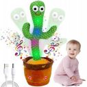 totoy Cactus Toy Talking Plant Plush Dancing Cactus Voice Repeat, Recording 120+ Song  (Green)...