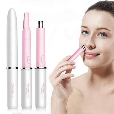 Touchbeauty Essentials 2 In 1 Electric Facial And Body Shaver For Women And Men - Battery Powered Tb-1458