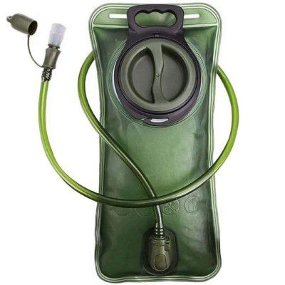 TOURTIER 2Liter Leak-Proof Water Bladder Reservoir for Backpacking, Biking, Travelling, Hiking and Camping
