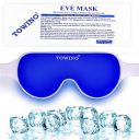 TOWINO Cooling Gel Relaxing Eye Mask Gel Eye Mask for Dark Circles, Dry Eyes, Cooling Eyes, Pain Relief, Redness...