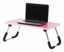 Townsville Albury Laptop Table With Stainless Steel Leg & Mobile Holder (Pink)...