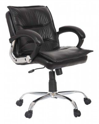 Townsville Marina Adjustable Height Control Executive Chair (Fabric,Black,1 Piece)