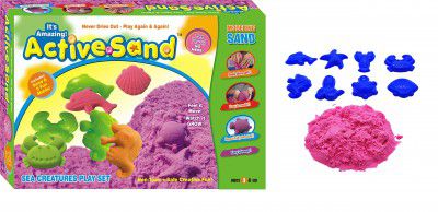 Toy Cloud Amazing Active Sand Sea Creatures Play Set 