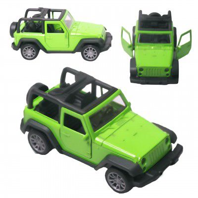 Toy Cloud Thar Die Cast Metal Car with Opening Doors and Pull Back Action 