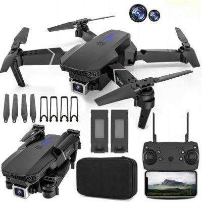 Toy Drone with 1080P Camera for Beginners and Kids, Foldable Remote Control (Multicolor)