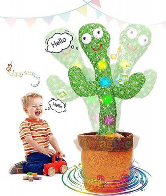 Toy Imagine Dancing Cactus Toy for Babies Talking, Speaking, Recording (Age 1-10 Years).