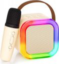 Toy Imagine Rechargeable Karaoke Mic with Speaker | Wireless Mini Portable Bluetooth Mic with RGB LED Lights ...