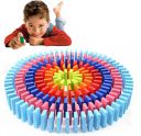 Toy ImagineTM 60 pcs Colorful Wooden Domino Block Set for Kids Educational and Learning Activity Game Play (6 Colors,10 Dominos Each Colour)...