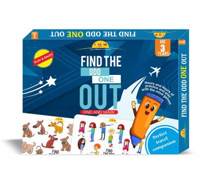 TOY ZONE Find The Odd One Out | Find The Difference Game - Best Gift for Kids Ages 3+