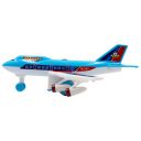 ToyBharat Air Liner Plane toy with multicolour body and friction power...