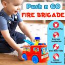 ToyBharat Push N Go Fire Brigade – Realistic Multicolour Toy for Kids 1–6 Years, Safe, Durable & Fun...
