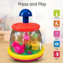 ToyBharat Push N Spin Dog Toy – Multicolour, Realistic Travel Toy for Kids (1-6 Years), Safe & Non-Toxic...