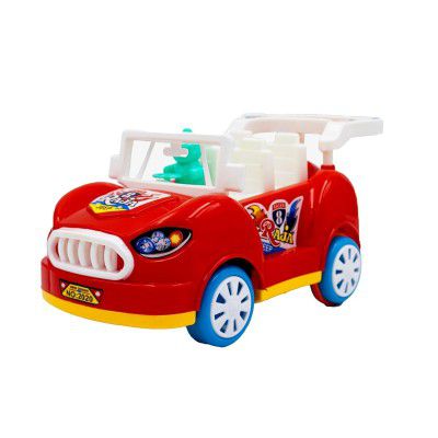 ToyBharat Raja Car – Stylish Friction Travel Toy for Kids 1–6 Years, Safe, Durable & Multicolour