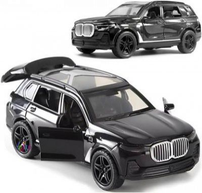 Toyco 1:36 Scale Alloy Die-Cast Metal SUV Car Toy for Kids ( Open Door & Pull Back )BM  (Multicolor, Pack of: 1)