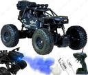 Toyco Rock Crawler 1:16 Offroad Monster RC Car with Smoke Function & Rechargeable Car (Black)...