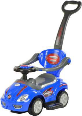 Toyhouse 3 in 1 Deluxe Mega Push Car Rideons & Wagons Non Battery Operated Ride