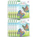 ToyKraft: Pictures in Sequins Butterflies | Sequin Craft Kit | Sequins for Kids Craft | Gift for Girls Boys | Art and Craft for 5-8 Year olds (1)...