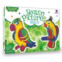 ToyKraft: Toddler Activity Kit, Gift for Girls Boys, Art and Craft for 3-5 Year olds, Sequin Craft Pictures - Birds...