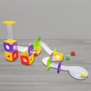 ToyMagic 110 Pcs Magnetic Tiles Marble Run Building Set for Kids...