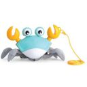 ToyMagic 2 in 1 Pull Along & Bath Toy|Swimming Crab with String Attached|Interactive & Early Learning Toy|Floating BathtubToy|Preschool Toy||Best Birthday & Return Gift for Newborn|Made in India...
