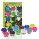 ToyMagic Animal Themed Clay/Soft Water Based FunDough with 2 in 1 Moulding Lid Pack of 12 Tubs 25gm Each|Fun with Dough|Non-Toxic|Kids 3+|Art & Craft Activity|Birthday & Return Gifts|Made in India...