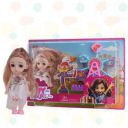 ToyMagic Colourful Candy Doll I 6-inch Doll & Accessories for Kids Age 3+ | Engaging Educational & Pretend Play | Ideal Gift Set I Realistic Hair with Pretty Eyes Assortment - Candy Store |...