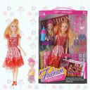 ToyMagic Fashion Girl Doll | with Trendy Outfits, Beautiful Hair, Shoe Collection, Accessories...