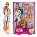 ToyMagic Nurse Style Veterinary Set with Doll - Fun Pet Care Playset for Kids...