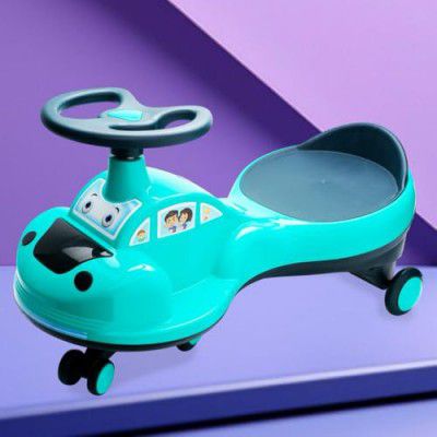 ToyMagic Rideon Swing Car - Non-Electric |Safe, Sturdy & Fun Ride-on Toy for Kids