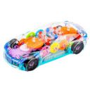 ToyMagic Transparent Mechanical Toy Car...