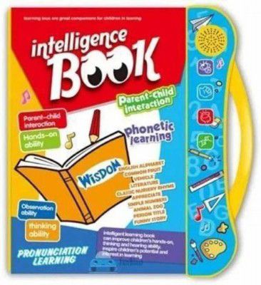 TOYOX Musical Learning Study Book with Number, Letters, Animals, Relationships, Poems, Instruments Learning Toys for 3 years old Kids (Multicolor)  (Multicolor)