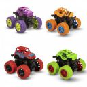 Toypoint Monster Truck Friction Powered Cars - Gift Toys for Kids, Boys, Girls (Pack of 4)...