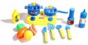 Toys Bhoomi Dream Kitchen Play Food Fruits Vegetables Playset for Pretend Play Cooking Set - 16 Pieces...