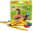 Toys Bhoomi Malinos 9 Piece Artistic Magic Color Pen to Decorate & Paint on Paper Metal Glass Plastic Foil Ceramics Easter Eggs Stones and More 300034...