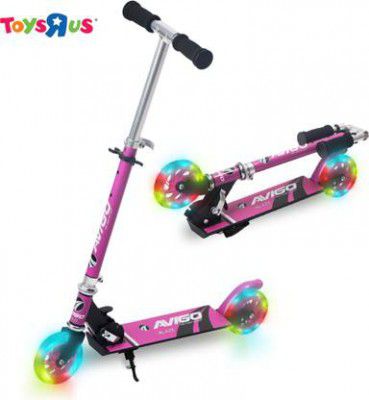 Toys R Us Avigo Blaze Kids LED 2 Wheels Scooter  (Purple)