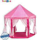 Toys R Us Stats Play Castle Tent House for Kids  (White, Pink)...