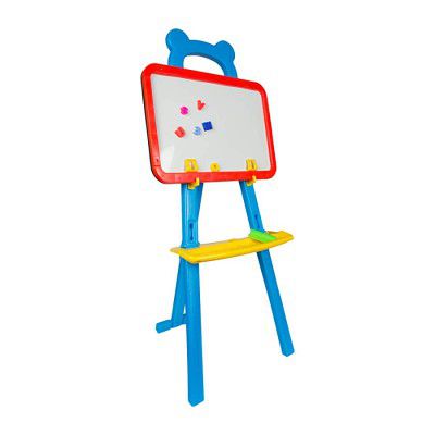Toys Treasure 3 in 1 Educational Magnetic White and Black Board Learning Easel