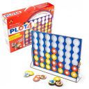 Toysbox Wooden Plot 4 Board Game, 2in1 Double-Sided Coins...