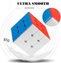 ToysBuddy High Stability Stickerless 3x3x3 Speed Cube (3x3x3), Multicolor...