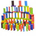 Toyshine 120 pcs 12 Color Wooden Dominos Blocks Set, for kids Game Educational Play Toy, Domino Racing Toy Game...