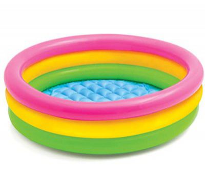 Toyshine 3 Feet Inflatable Kids Bath Pool Tub - 34x 10 Inches