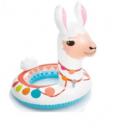 Toyshine 34'' Lama Pool Rings, Baby Pool, Swimming Rings For Kids, (42X23 Inches)