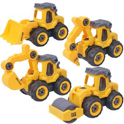 Toyshine Take Apart Toy 4 Pack - DIY Construction Engineering 