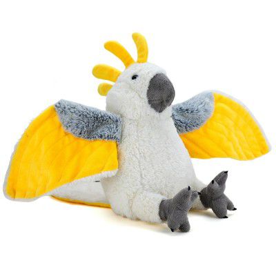 TOYTALES Plush Cockatoo Stuffed Animal Toy – 25CM