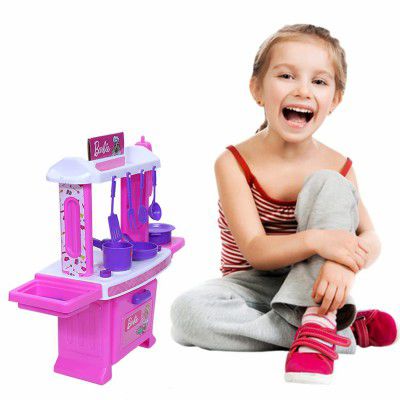 Toyzone Barbie Kitchen Set-45977|My Little Girls Toy