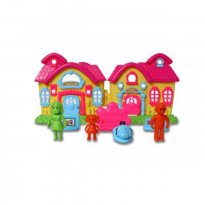 Toyzone Barbie Little Angle-Doll House| Girls Toys|Grand Villa House |Family Doll House|Barbie Doll House|Role Play Set| Doll House with Furniture| Doll House Play Set for Kids|