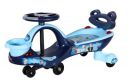 Toyzone Eco Frozen Magic Car | Swing Car | Ride-on with Front Basket | Light & Music | Elegant Design with backrest | Non Battery Operated Ride On | Make in India...