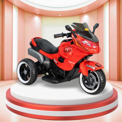 Toyzone Impex Pvt Ltd Roach Ev M Bike_Red | Rechargeable Bike 6V | Powered by 6.5 Ah Battery | for Kids 2+ Years