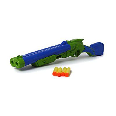 Toyzone Ninja Turtle Double Barrel Shotgun-59226 | For Kids, Teens, Adults